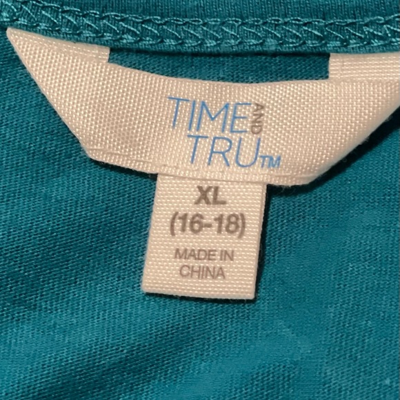 Time and Tru Turquoise Dress - Picture 4 of 4